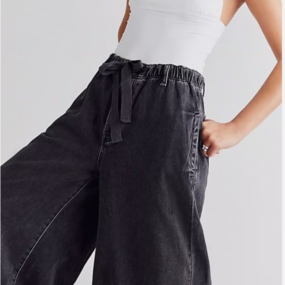 NWT Free People Clover Wide Leg Pants size L